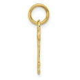 thumbnail image 2 of 14k C Key Charm in 14k Yellow Gold, 2 of 3