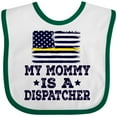 thumbnail image 3 of Inktastic Dispatcher Mom Emergency Boys or Girls Baby Bib, 3 of 4