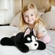thumbnail image 3 of Peluche de husky de peluche Niuniu Daddy de 20 pulgadas y 1,5 kg, 3 of 9