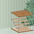 thumbnail image 2 of Vitrina de acrílico con soporte elevador para gafas y estante organizador 5 escalera, 2 of 8