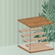 thumbnail image 2 of Vitrina grande de acrílico transparente con soporte elevador para maquillaje 5 escalera, 2 of 8