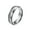 Silver 6MM, variant on 4mm Unisex Tungsten Steel Domed Silver Carbon Fiber Imitated Meteorite Inlaid Stackable Ring Promise Wedding Band Comfort Fit Size 10