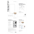 thumbnail image 2 of Dispositivo facial NuFace TRINITY+ para terapia de luz roja LED, 2 of 8