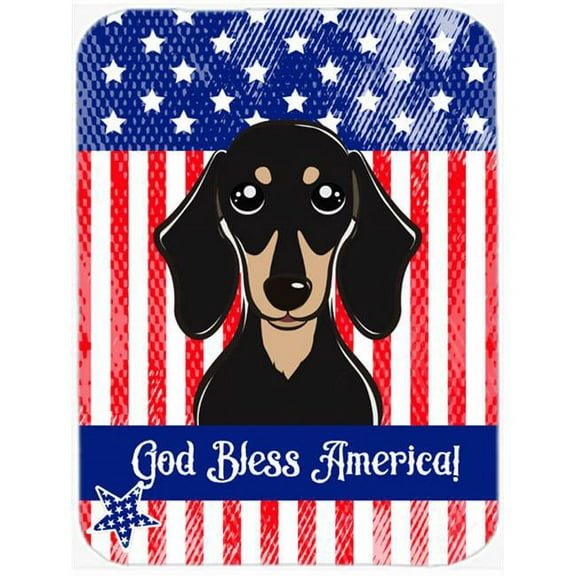 Carolines Treasures  Smooth Black & Tan Dachshund Mouse Pad