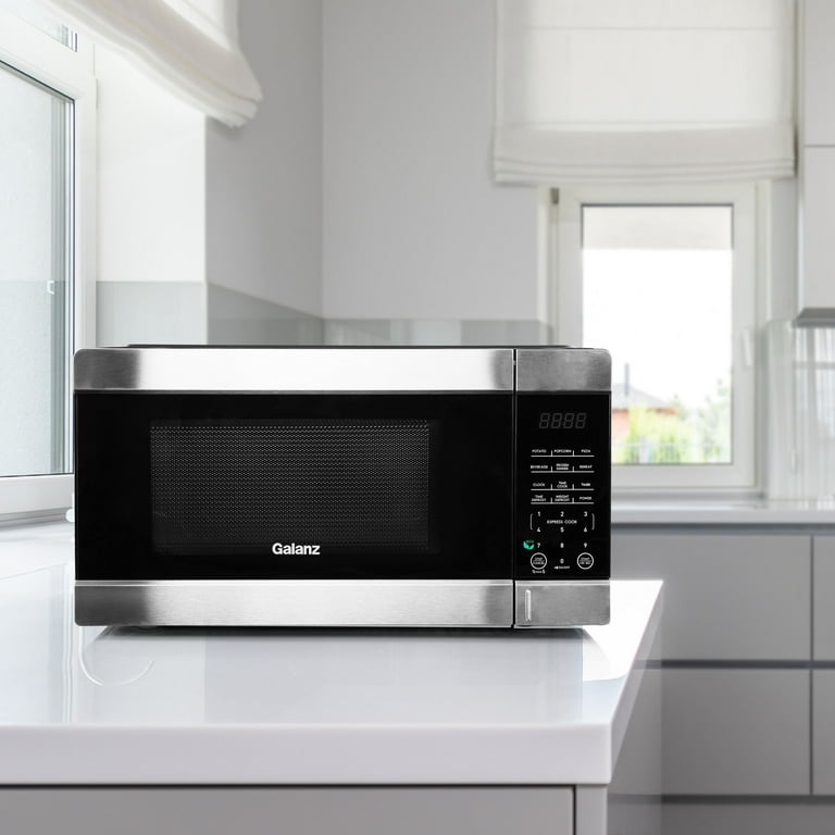『HAMI VEN BLACK×SILVER』 Farberware 1.1 Cu. Ft. Black & Stainless Steel 1000 Watt