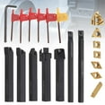 thumbnail image 2 of 21Pcs Lathe Turning Tools  Boring Bar Set ?Lathe Cutting Tools Indexable Lathe Tools Carbide Insert, 2 of 8