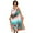 W1674-1134-10-White Blue, variant on Edolynsa Women Print Kaftan Cover up Casual Summer Dress Plus Size Cafan Loungewear Maxi Beachwear Long Resort Outfits
