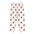 thumbnail image 5 of Goofa Hand Drawn Strawberry Printed Soft Pajama Pants for Women, Wide Leg Comfy Casual Lounge Yoga Pants-Large, 5 of 9