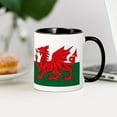thumbnail image 4 of CafePress - Welsh Dragon Mug - 11 oz Ceramic Mug - Novelty Coffee Tea Cup, 4 of 6