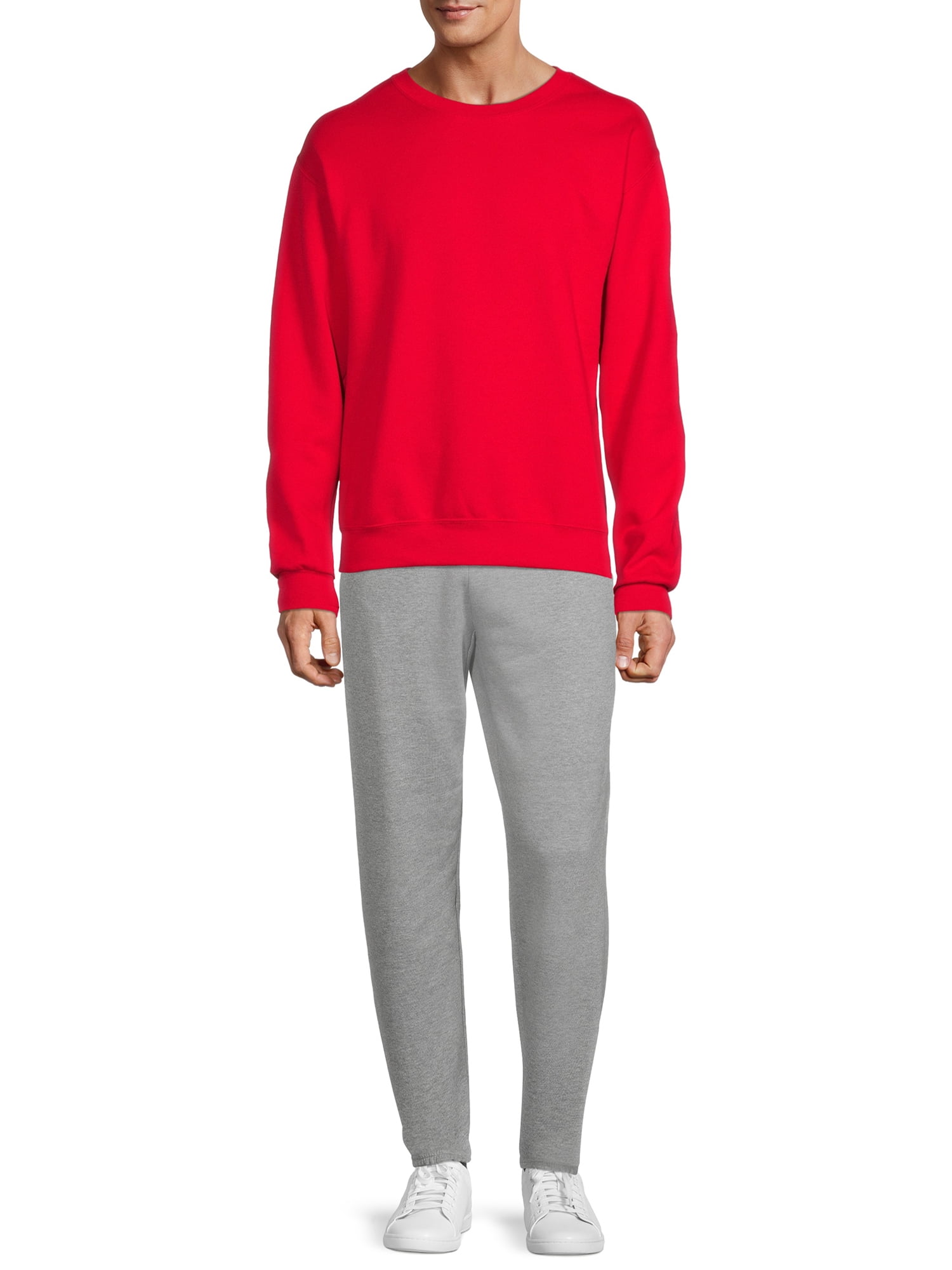 Athletic Works Men's Fleece Crewneck Sweatshirt