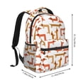 thumbnail image 2 of Balery Dachshund Dog Mochila Escolar Impresa, Mochila Ligera para Viajes Casual, Mochila Duradera y Cómoda Multifuncional, Mochila para Laptop-One Size, 2 of 5