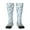 2 Black-2, variant on Hand Drawn Snake print thigh-high socks, crafted for both men and women with a stretchy, high-opaque design perfect for daily wear