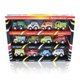 thumbnail image 1 of Ounissouiy 12 piezas de juguetes de coche para niños, rellenos de calcetín extraíbles, Mini modelos de construcción de dibujos animados, Juguetes, 1 of 6