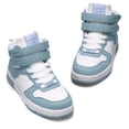 thumbnail image 4 of LUCKY STEP Fashion Hook and Loop High Top Sneakers Casual Walking Shoes,Denim Blue,Womens, 4 of 5