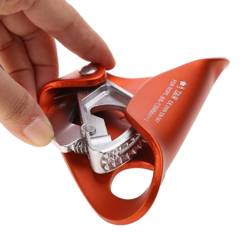 CEORPER Rock Climbing Chest Ascender Rope Clamp Abdominal Risers for Mountaineering