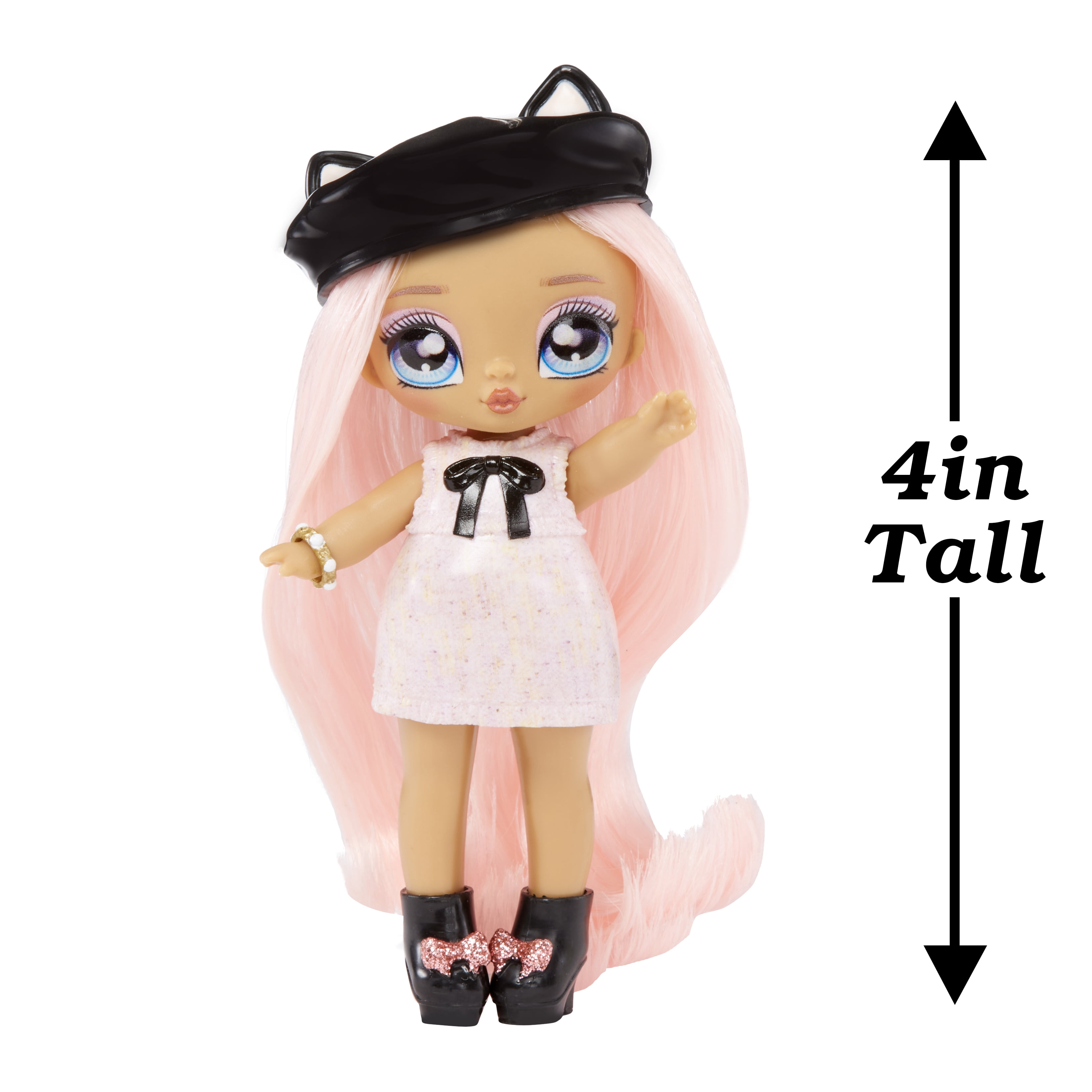 Na Na Na Surprise Bianca Bengal - Series 4 Fashion Doll & Plush Purse 2-in-1 Unboxing Toy - View #9