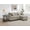 Camel, variant on Storey Upholstered Sleeper Sectional Chaise Sofa Grey