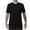 Black, variant on WREESH Men's Athletic Performance T-Shirt Tight Fitting Solid Color Short Sleeve Top for Summer Sports Black
