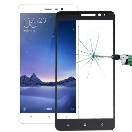 For Xiaomi Redmi Note 3 0.26mm 9H Surface Hardness Explosion-proof Silk-screen Tempered Glass