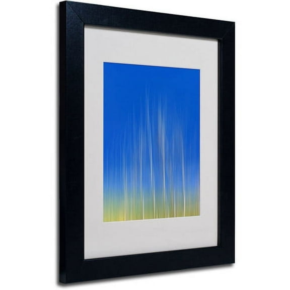 Trademark Fine Art "Vertical Activity" Matted Framed Art by Philippe Sainte-Laudy