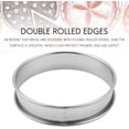 thumbnail image 4 of Yantan 8 Pcs 4.1 Inch Muffin Tart Rings Double Tart Ring Stainless Steel Round Ring Mold Cooking, 4 of 8