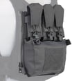thumbnail image 3 of Vest tri-Bocket asalto retroceso almacenamiento paneles trasero, 3 of 9