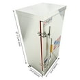 thumbnail image 6 of Commercial Multi-purpose Electric Steam Warmer Cabinet with 12 Trays Steam Heating Cabinet, 6 of 11