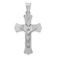 thumbnail image 1 of Quality Gold K6309 Pendentif Crucifix en Or Blanc 14K, 1 of 1