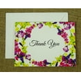 thumbnail image 5 of Darling Souvenir Floral Design Wedding Thank You Greeting Cards Pack Of 100 Pcs With White Envelopes, 5 of 6