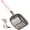 Pink, variant on Sturdy Stainless Steel Cat Litter Scoop with Reinforced Comfort Handle, Heavy Duty Scoop with Double Mesh Design, Black