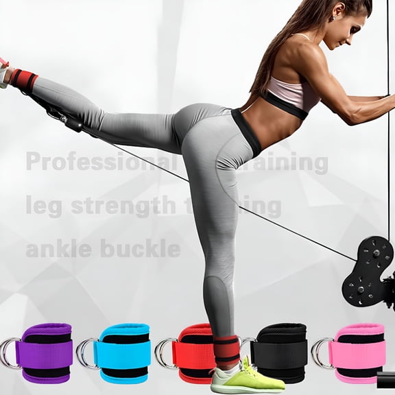 BESTSKY Ankle Strap For Cable s - Padded Gym Cuff For Kickbacks Glute Workouts