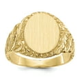 thumbnail image 1 of 14K Yellow Gold Men's Signet Ring, 1 of 5