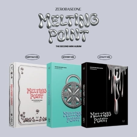 Zerobaseone - Melting Point - Random Cover - incl. Photobook, 2 Photocards   Postcard - Music & Performance - CD