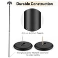 thumbnail image 5 of 6 Ft Sectional Indoor Flag Pole Kit Eagle Topper Aluminum 3x5 Ft US Flag & Base, 5 of 9