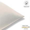 thumbnail image 2 of Pillowcase 40 x 40 cm - 100% cotton with zipper, super soft pillowcase 40x40, pillowcase, beige, pillowcase only-2025, 2 of 3