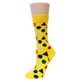 thumbnail image 3 of Wrapables® Unisex Colorful Designs Trouser Socks (Set of 5), Stripes and Shapes, 3 of 7