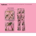 thumbnail image 3 of TrailCrest Womens Open Bottom Sleep and Lounge Coral Fleece Camo Pajama Pants, 2X, 3 of 6