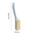 thumbnail image 3 of Long Handled Shoe Brush Household Plastic Shoe Washing Brush Hanging Cleaning Brush No Damage To Shoes Soft No Damage To Clothing Shoe Brush, 3 of 7
