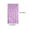 thumbnail image 3 of Fringe Backdrop Curtains 39.3x 78.7 Inches Halloween Party Streamers Metallic Tinsel Birthday Backdrop Christmas Bachelorette New Year Engagement Graduation Disco Party Decorations Glitter Backdrop, 3 of 6