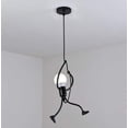 thumbnail image 3 of Lámpara colgante Hierro Araña creativa Lámpara colgante Luz de techo para habitación de niños Dormitorio Sala de estar Vestíbulo Cocina - Moderno - Lámpara no incluida Xemadio WL-00836, 3 of 8