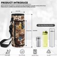 thumbnail image 7 of KUIFORTI Cow Sunflower Backpack and Lunch Box, 4Pcs Kids School Bag Set for Elementary Primary Middle School, Girls Boys Bookbag with Pencil Case Water Bottle Sleeve, 7 of 7