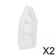 thumbnail image 1 of Moldes De Silicona Macarena Corazón Para Fundición De Resina 3,8 x 9,4 cm, 1 of 8