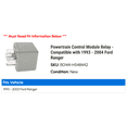 thumbnail image 2 of Engine Control Module Relay - Compatible with 1993 - 2004 Ford Ranger 1994 1995 1996 1997 1998 1999 2000 2001 2002 2003, 2 of 2