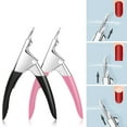 thumbnail image 2 of Professional Acrylic False Clippers for Acrylic Nails Tip Cutter Manicure Tool for Salon Home Art, 2 of 9