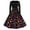 Purple, variant on Womens Halloween Hepburn Dresses Spider Webeb Bat Round Neck Horror Hepburn Dresses Castle Moon Long Sleeve Funny Hepburn Dress, M
