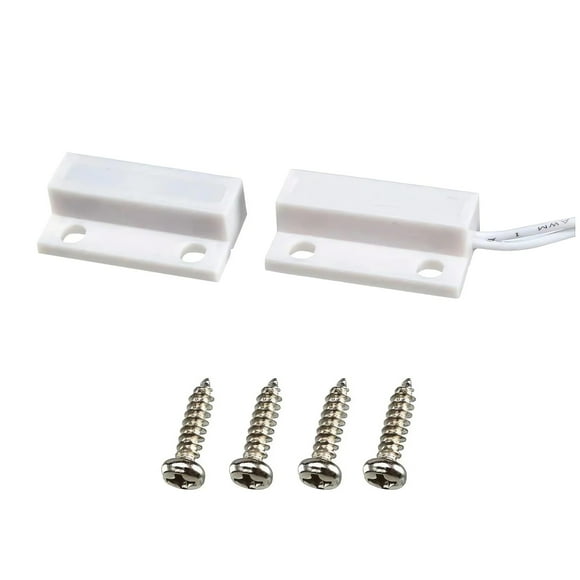 10 Pack White Door Window Security Alarm Contact Surface Reed Home Switch Sensor