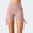 thumbnail image 2 of xfsWaSs High Waisted Biker Shorts for Women Tummy Control Soft Yoga Shorts Lightweight Stretch Workout Leggings Shorts Athletic Short, 2 of 5
