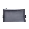 thumbnail image 2 of JeashCHAT Mesh Pencil Case Net Yarn Pen Bag with Sturdy Zipper Multifunctional Clear Stationery Storage Box Office Supplies, 2 of 2