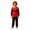 Kids, variant on Family Matching Pajamas, Halloween Pajamas for Family, Halloween Family Pajamas Red Evil Pumpkin Face Long Sleeve Black Pants Set for Movie Night, Family Halloween Pajamas Matching Sets, 5 Years