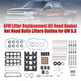 thumbnail image 2 of Motor Genic AFM Lifter Replacement Kit Head Gasket Set Head Bolts Lifters Guides for GM 5.3, 2 of 10
